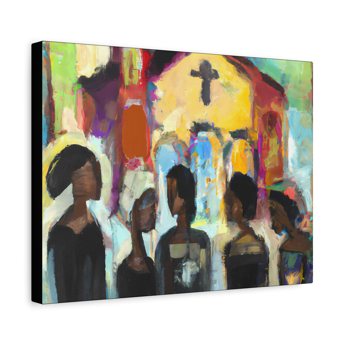 Sisters, Over the Sofa | Horizontal CANVAS Art