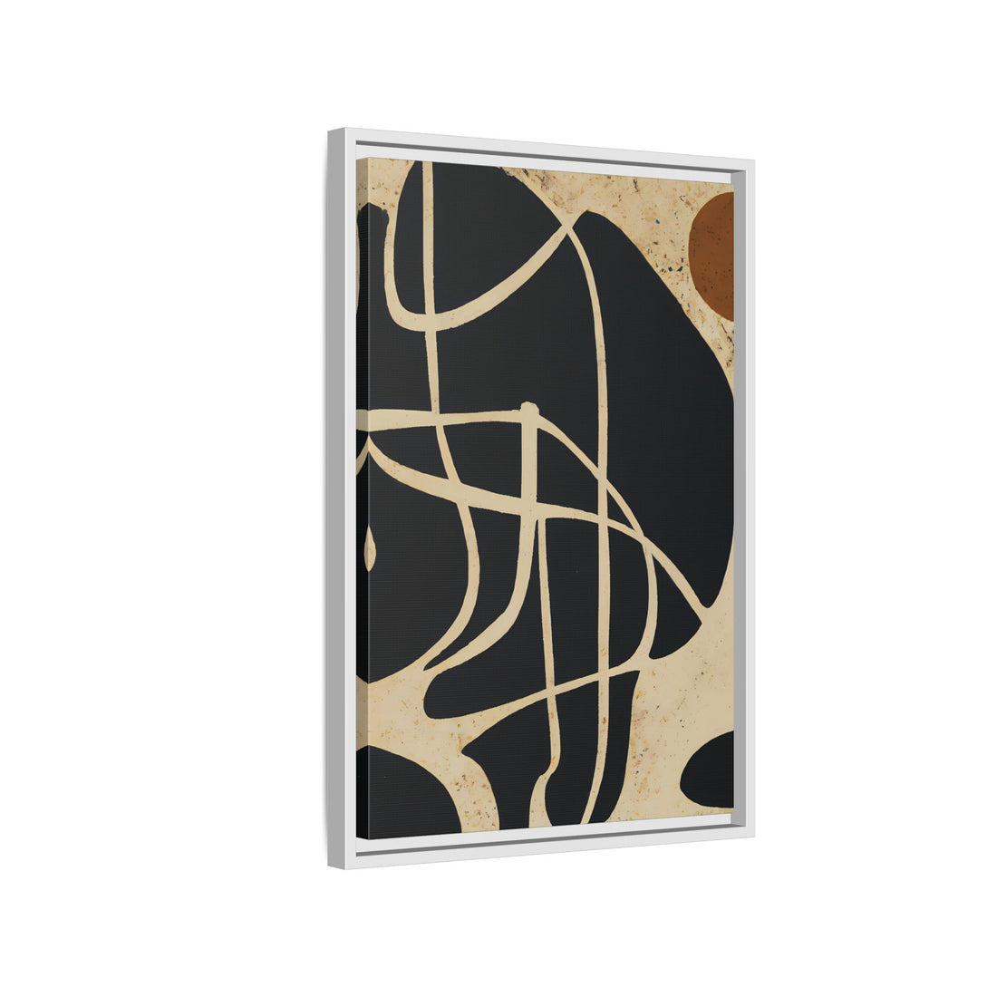 Risen Modern Art, Fluid Series | Framed Canvas Wall Art