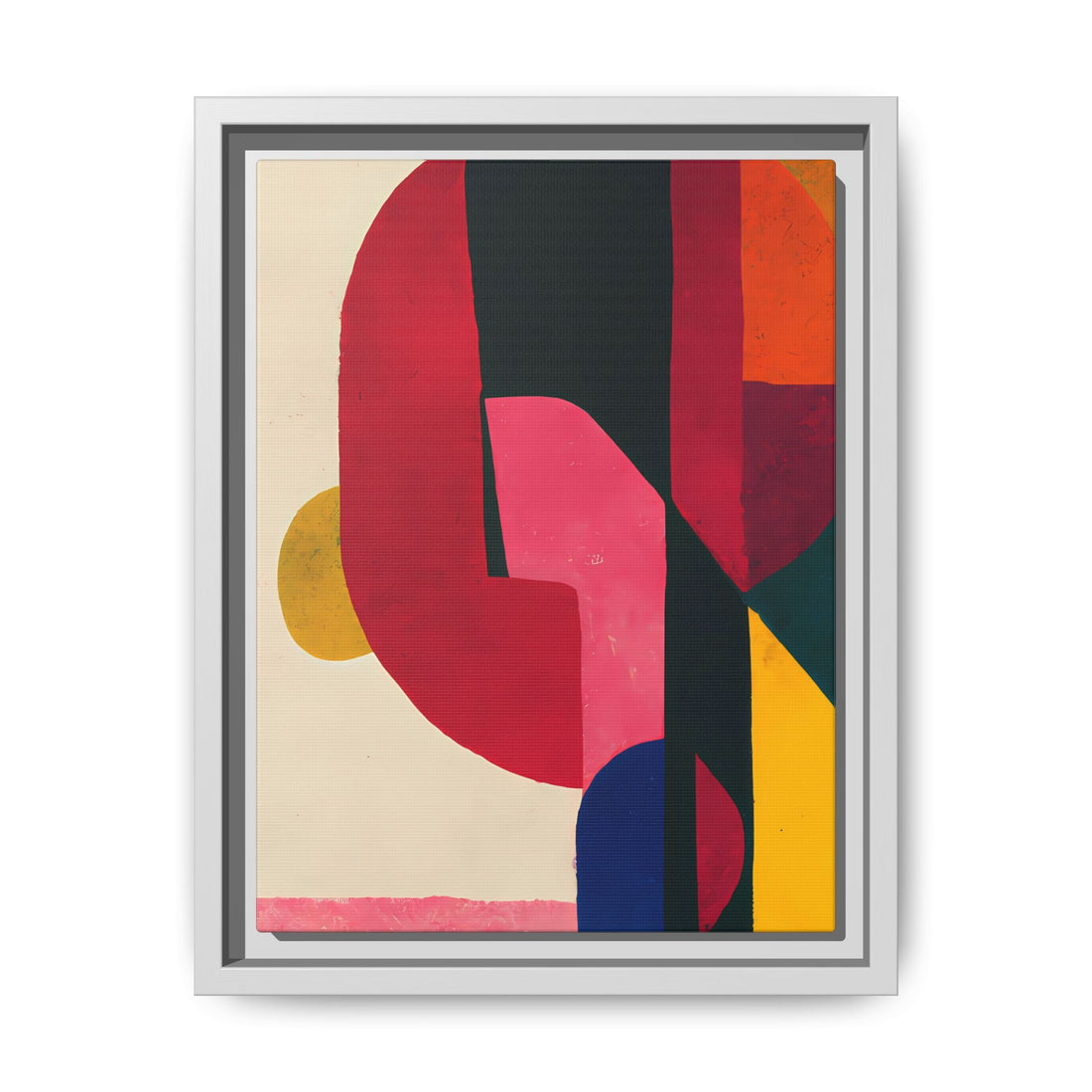 Puppetry, Abstract Series | Framed Canvas Wall Art