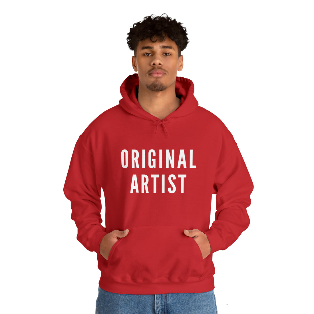 Original Artist Hoodie, Unisex Heavy Hooded Sweatshirt