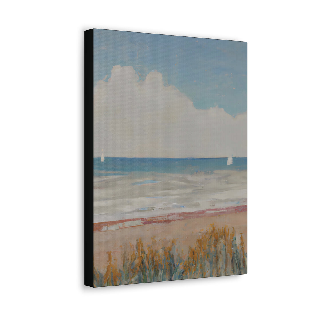 Beach Tide, Seascape Art Series | Canvas Wall Art