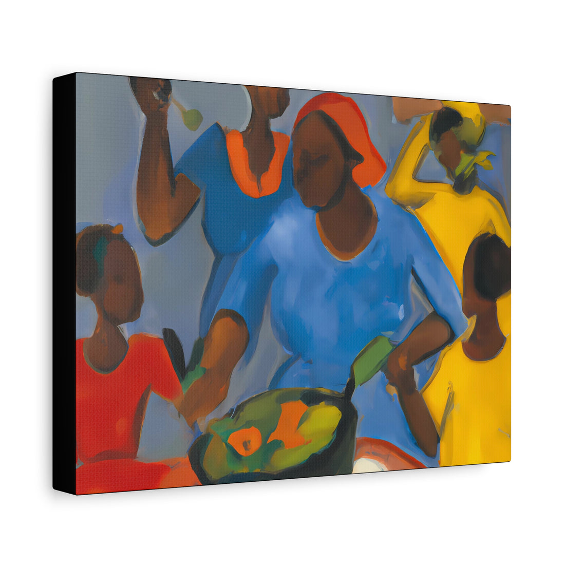 Sunday Dinner, Over the Sofa | Large CANVAS Wall Art