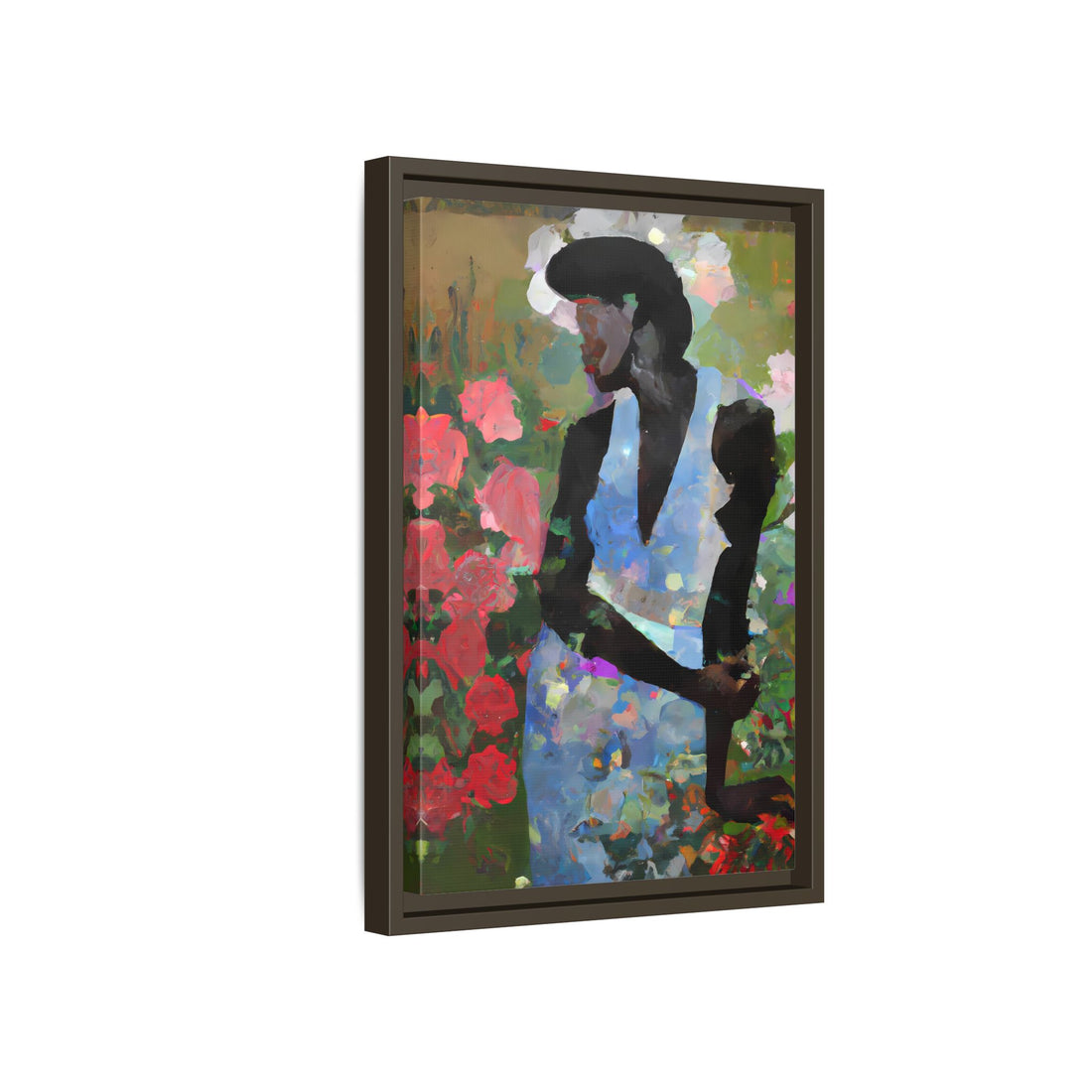 Portraiture, Garden Series | Framed Canvas Wall Art