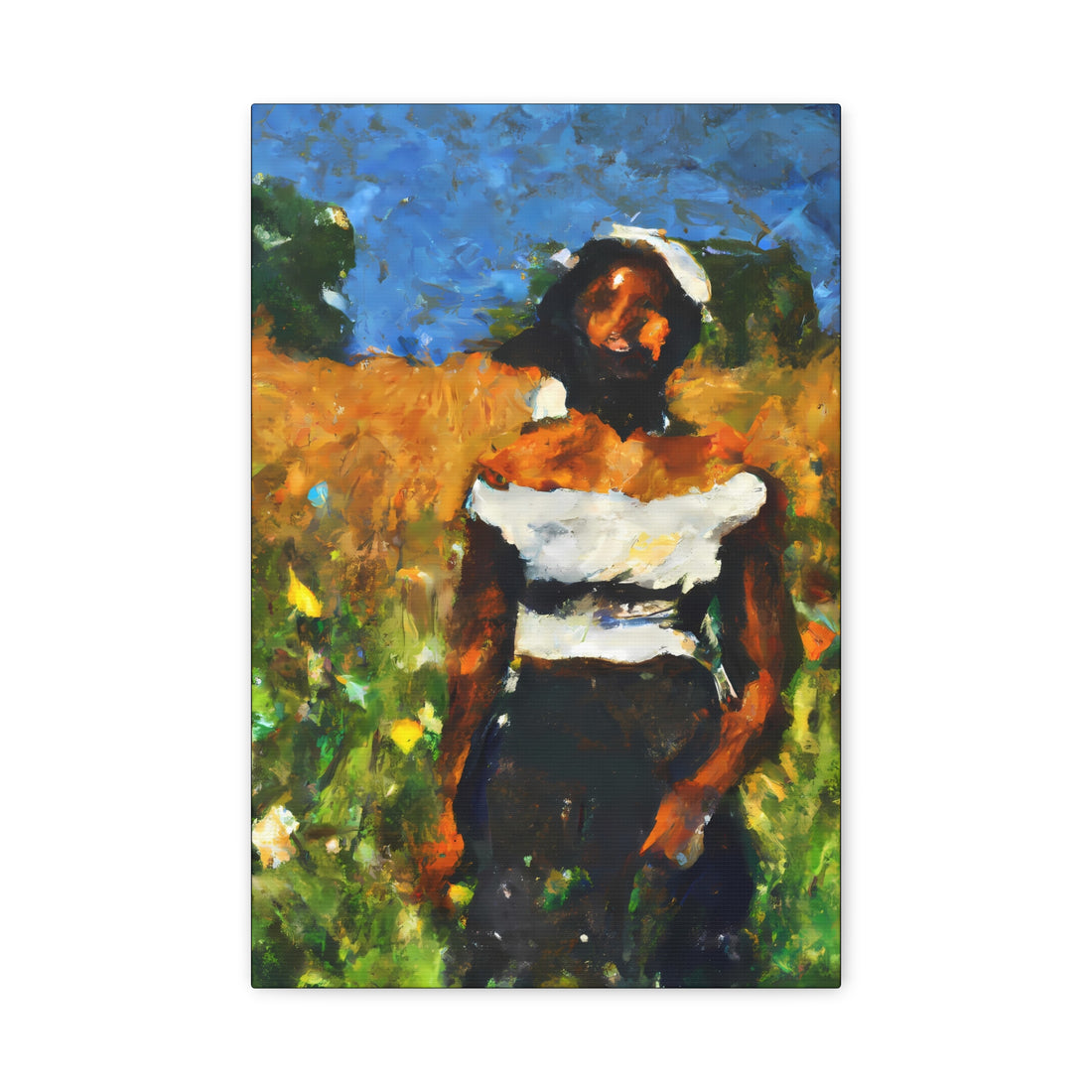 Lady 1, Cottage Series CANVAS Wall Art