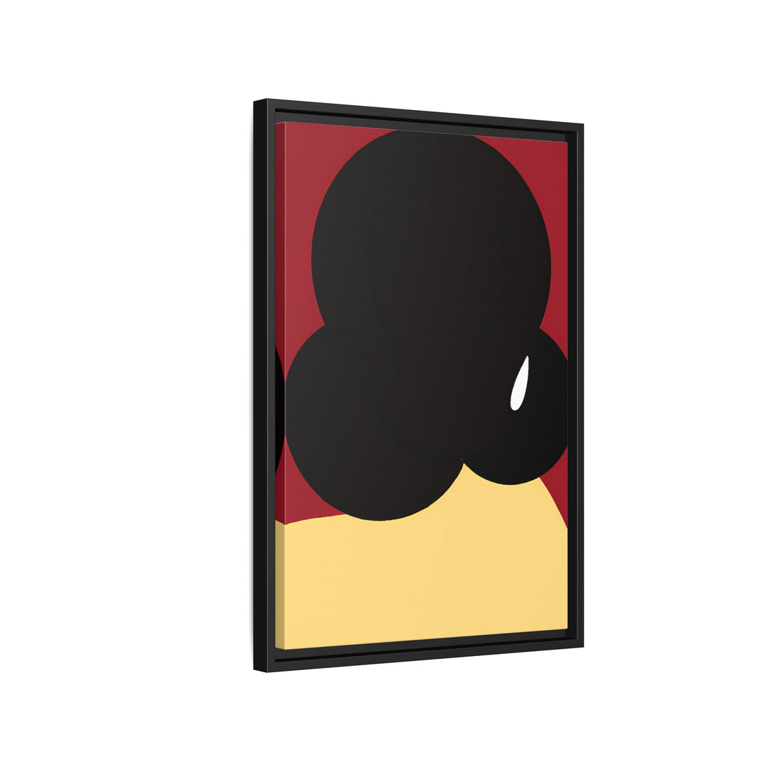 The Bun, Black Beauty Series | Framed Canvas Wall Art