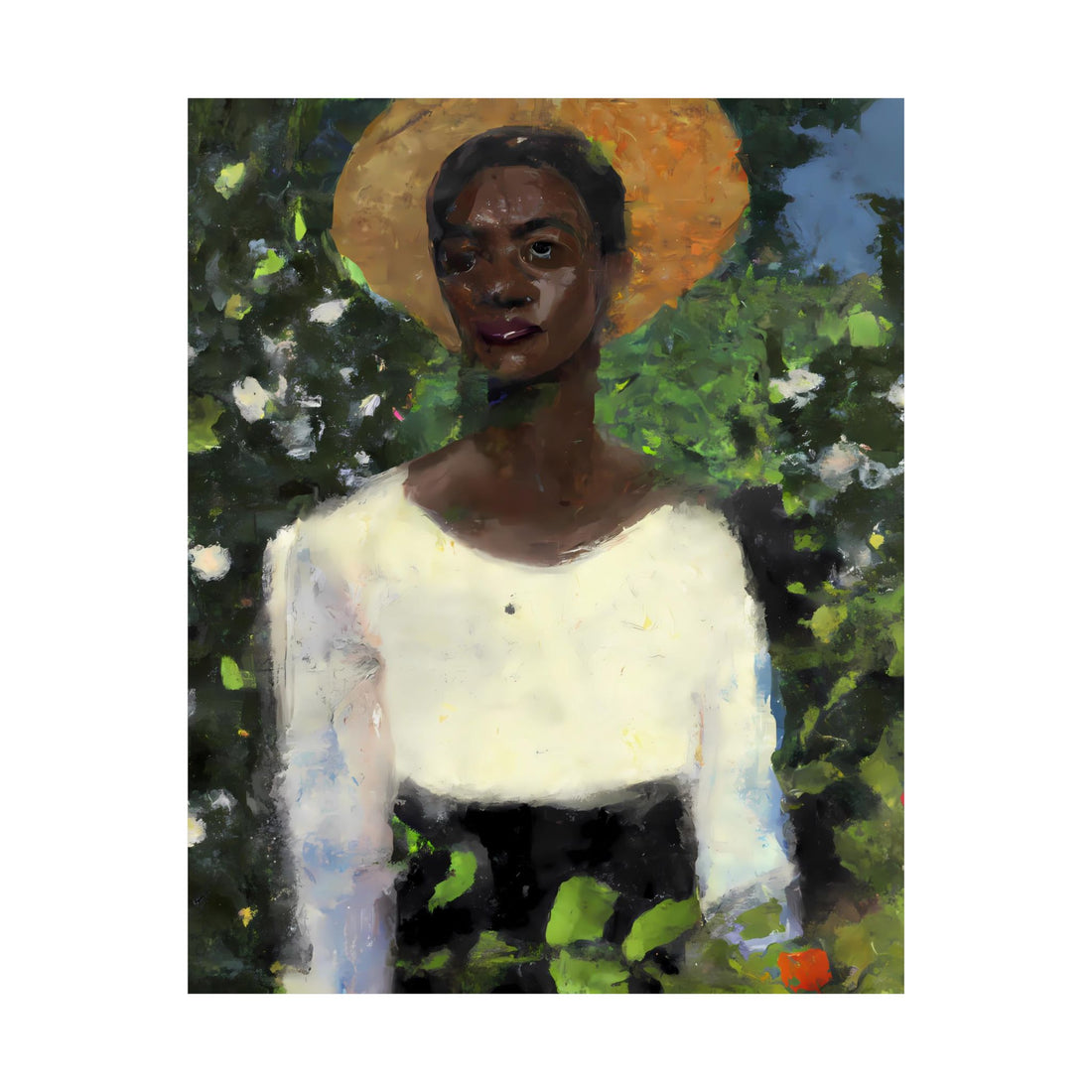 Lady 2, Cottage Series | Poster Print