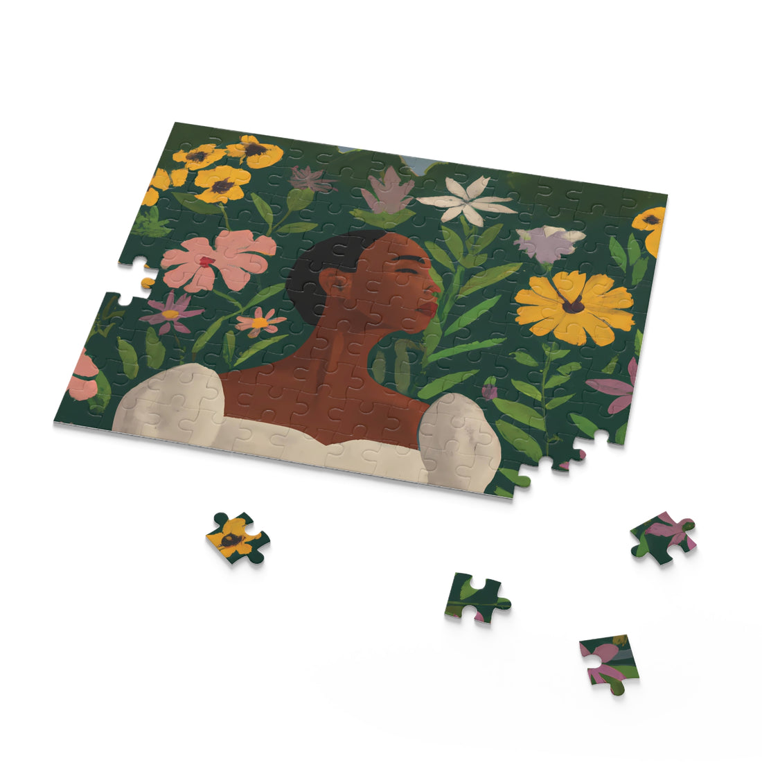 Puff Sleeve Garden Puzzle, 120, 252, 500 Piece