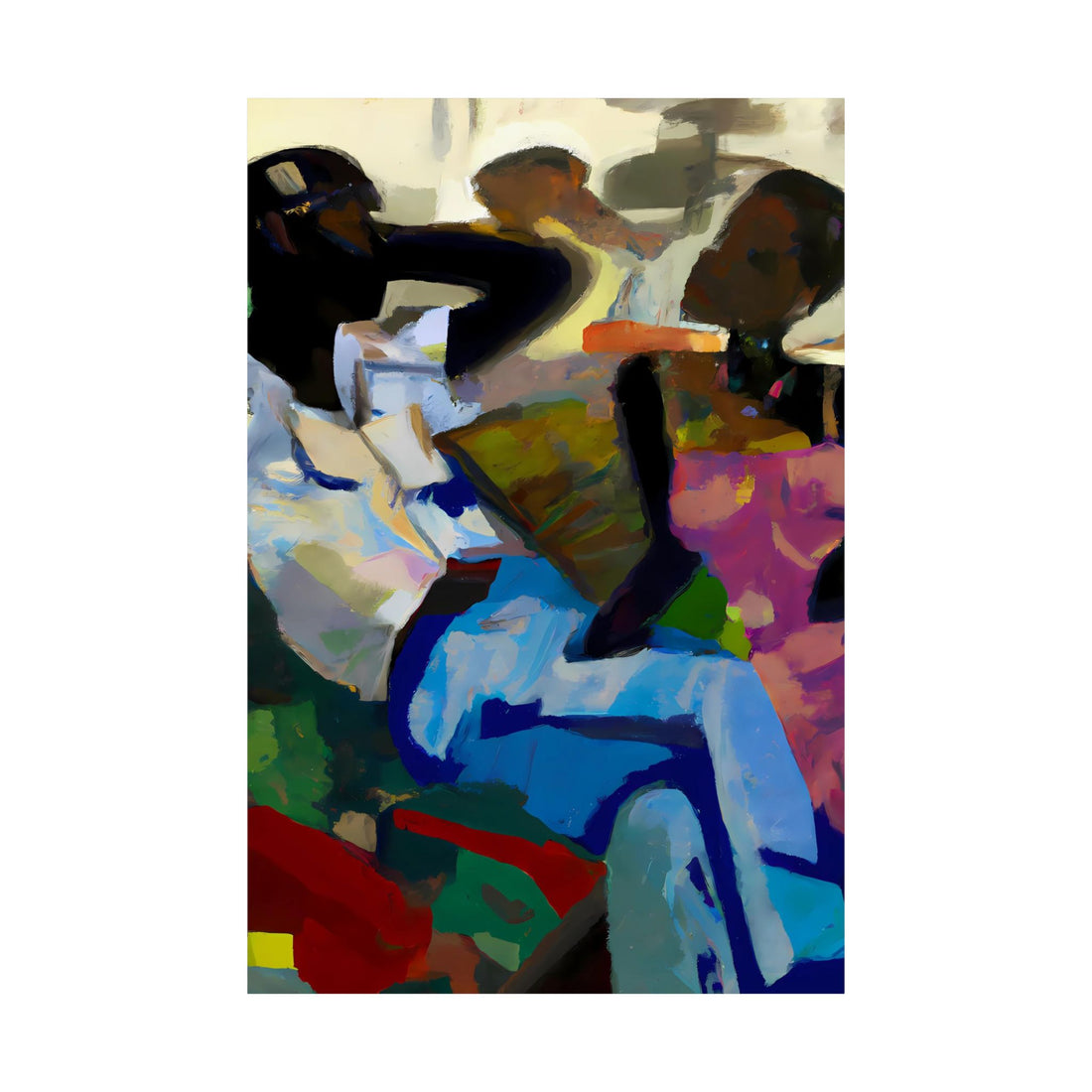 Pink Lady, Black Love Series | Poster Print