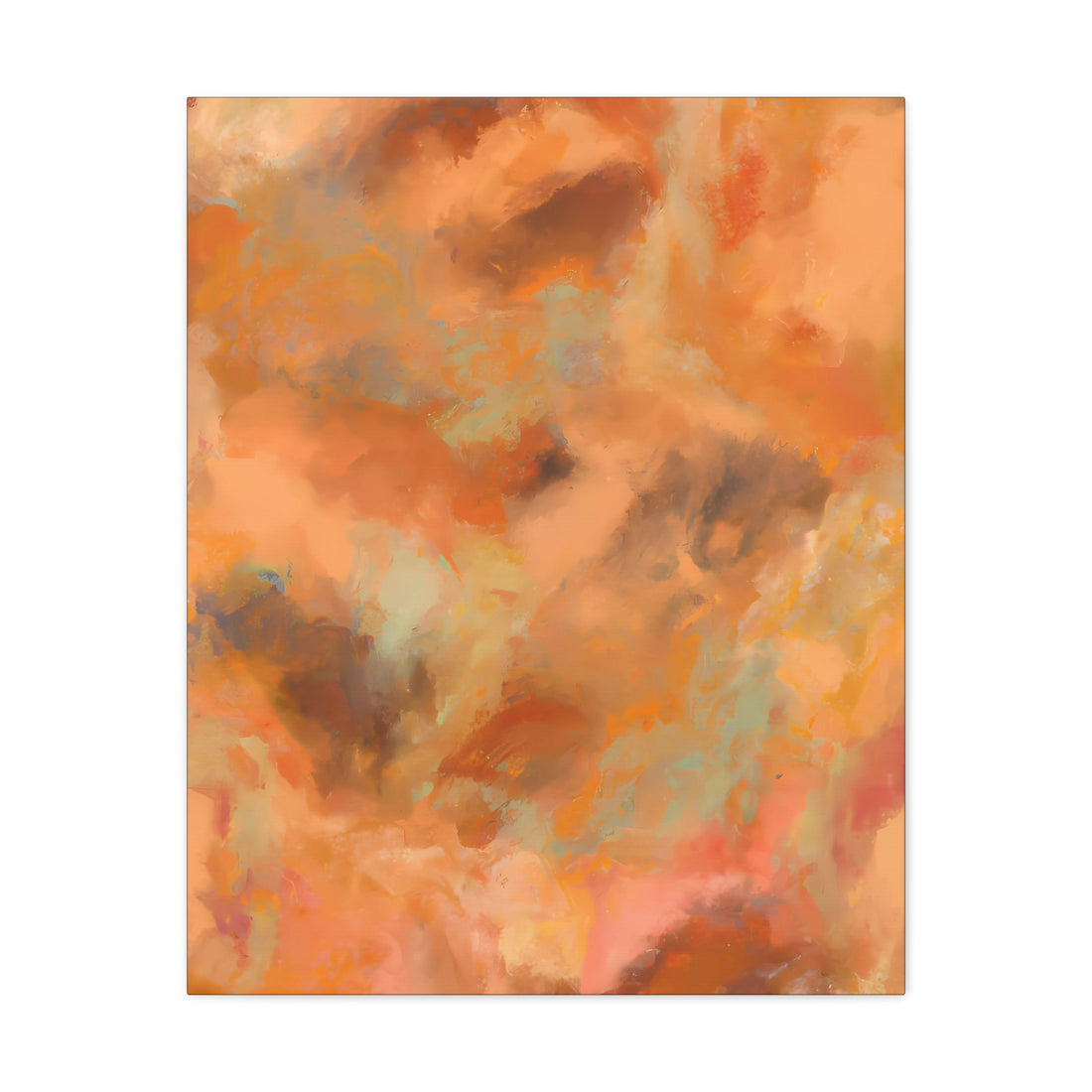 Bronze Patina Abstract Series, CANVAS Wall Art