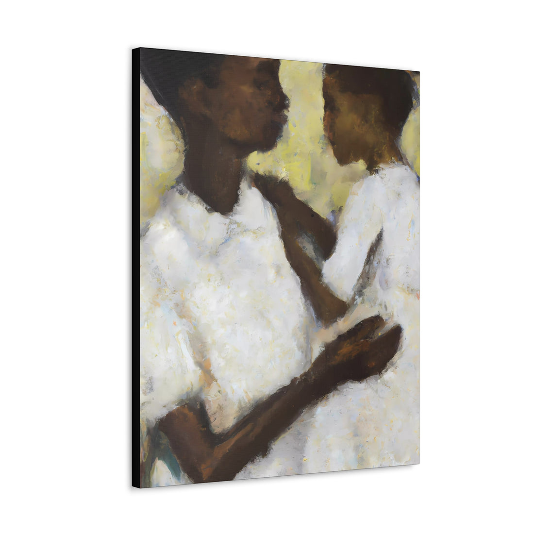 Ivory Mother, Canvas Wall Art Daughter Series