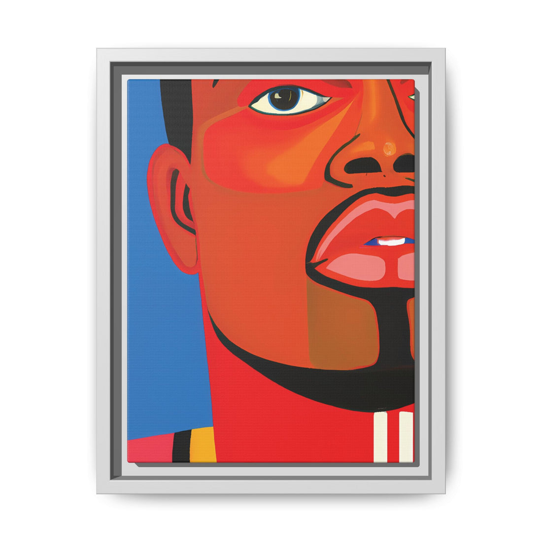 Man Supreme,  Pop Art Series | Framed Canvas Wall Art