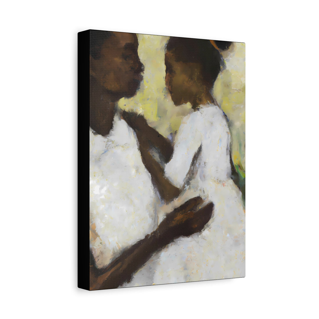 Ivory Mother, Canvas Wall Art Daughter Series