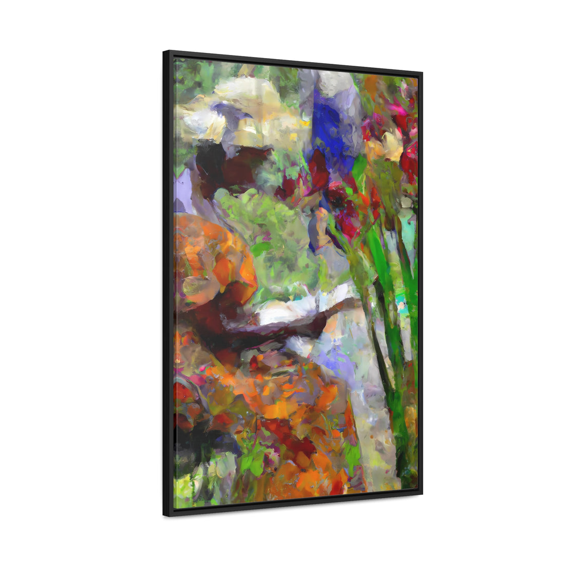 Botanical Garden, Cottage Series | Framed Canvas Art