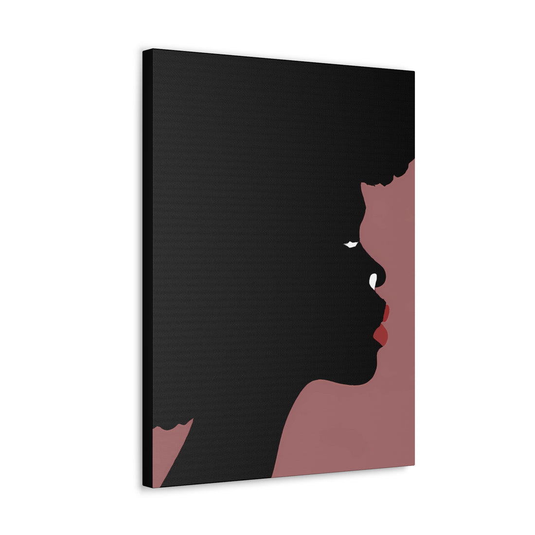 The Afro 3, Black Hair Art Series | Canvas Wall Art