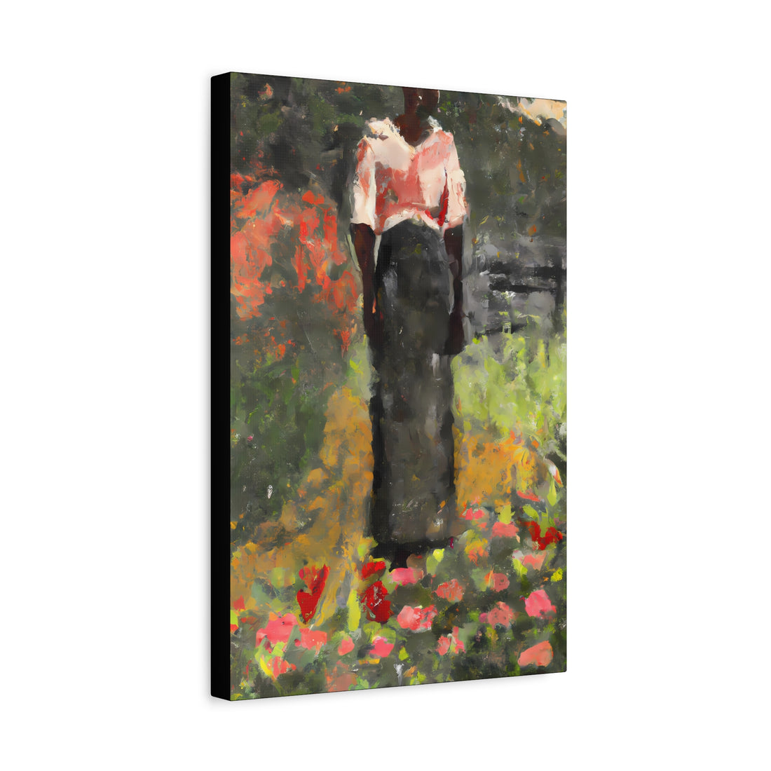 Lady 8, Cottage Series CANVAS Wall Art