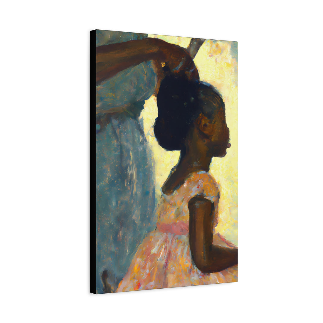Hair Days, Daughter Series, Canvas Wall Art
