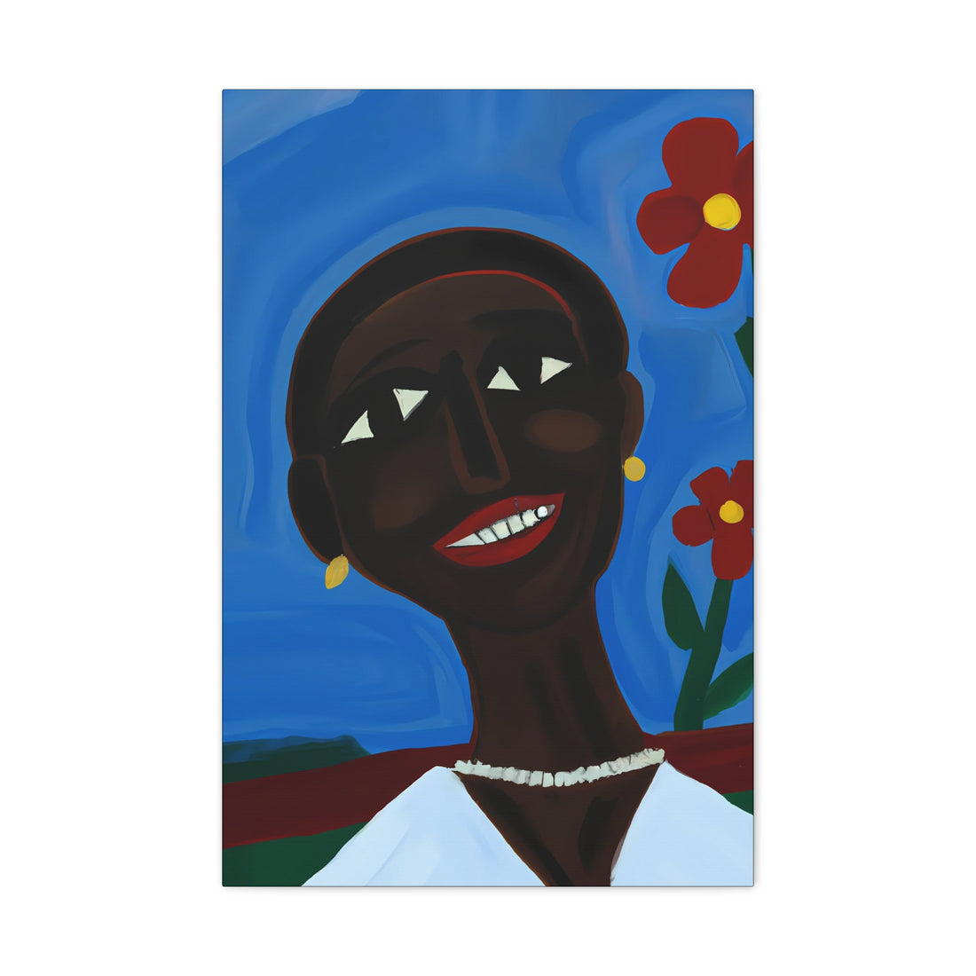Retta, Folk Art Series | CANVAS Wall Art