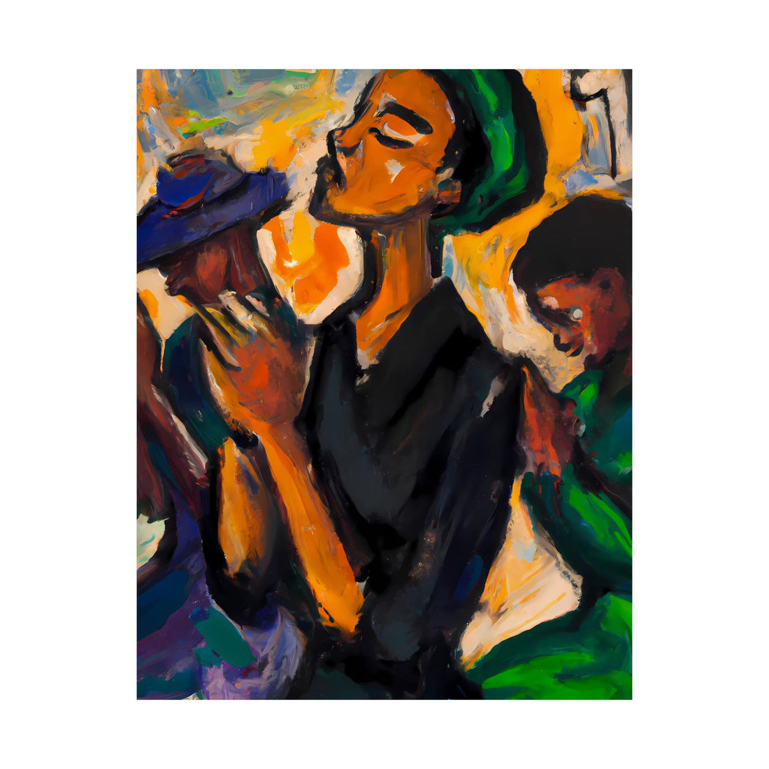 In Prayer, Church Series | Poster Print