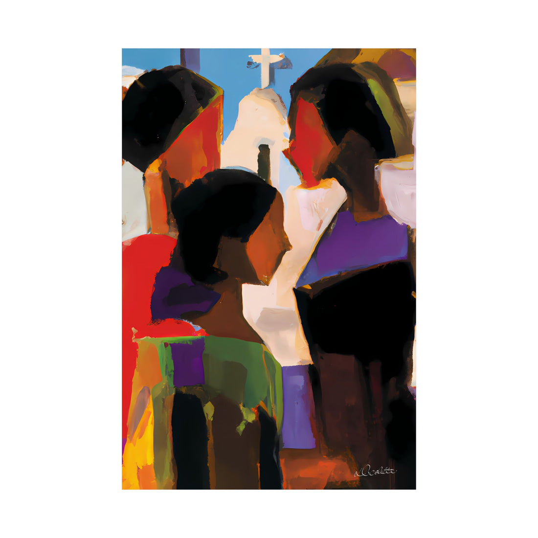 Stained Glass 1 |Signed Giclée Art Print