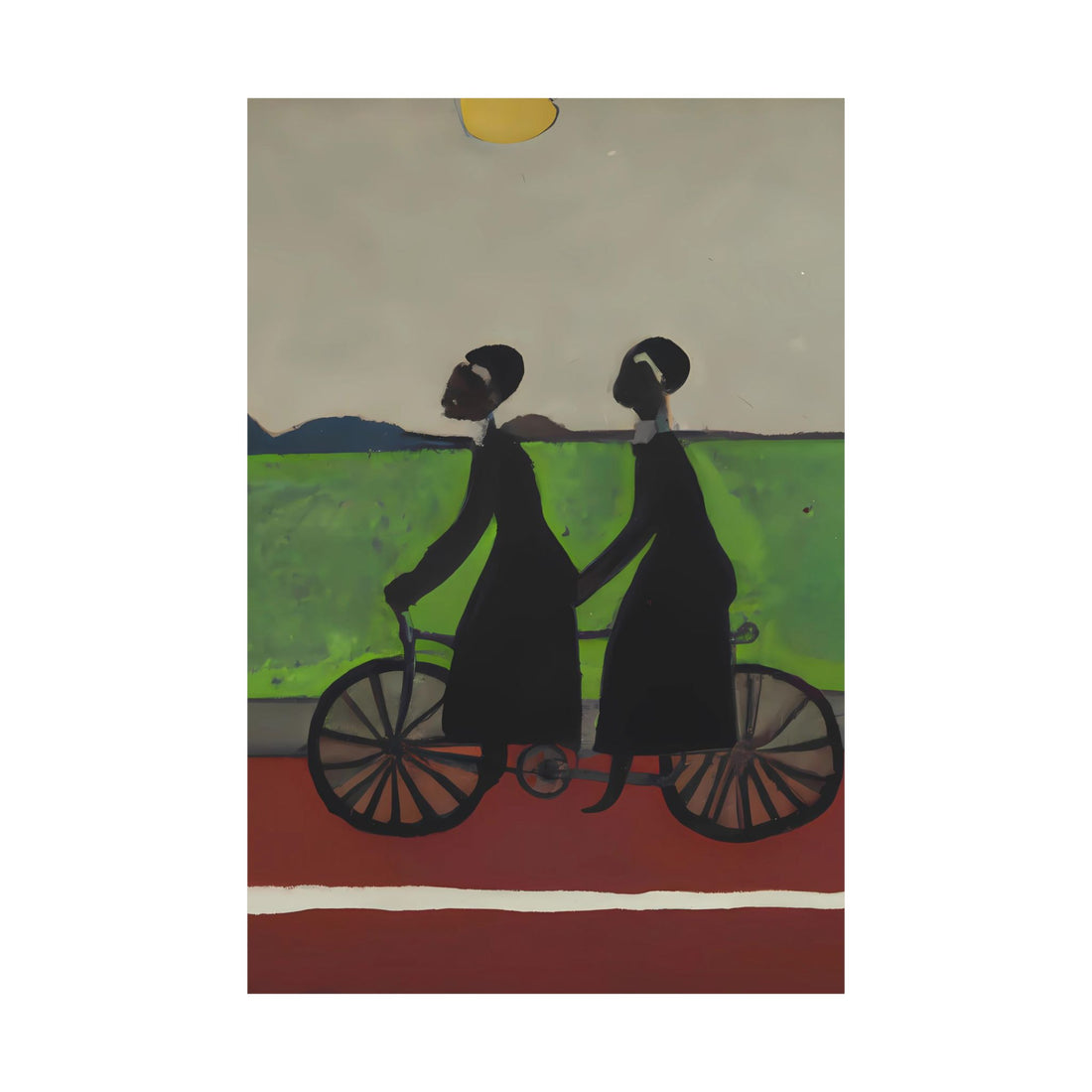 Double Ride, Folk Series | Poster Print
