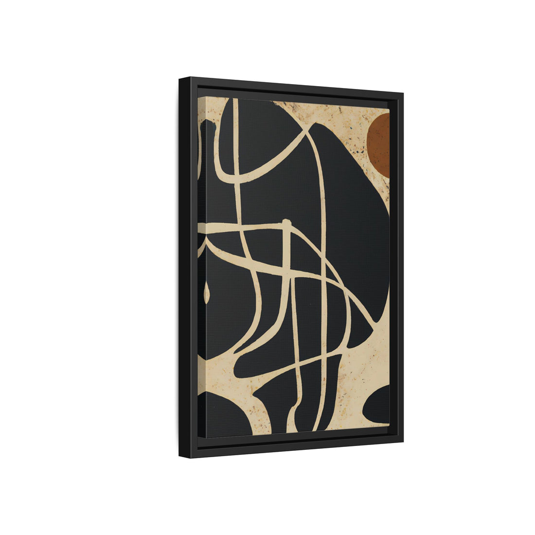 Risen Modern Art, Fluid Series | Framed Canvas Wall Art