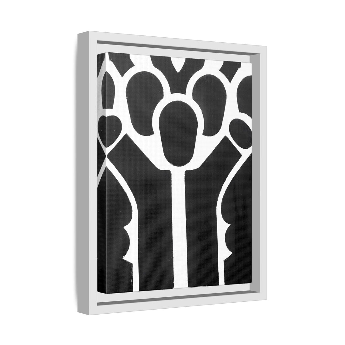 Hands Up, Fluid Series | Framed Canvas Wall Art