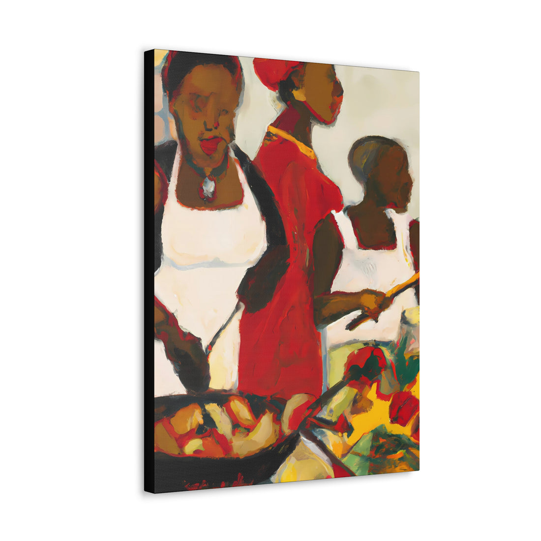 Lady in White, Lifestyle Series | Canvas Wall Art
