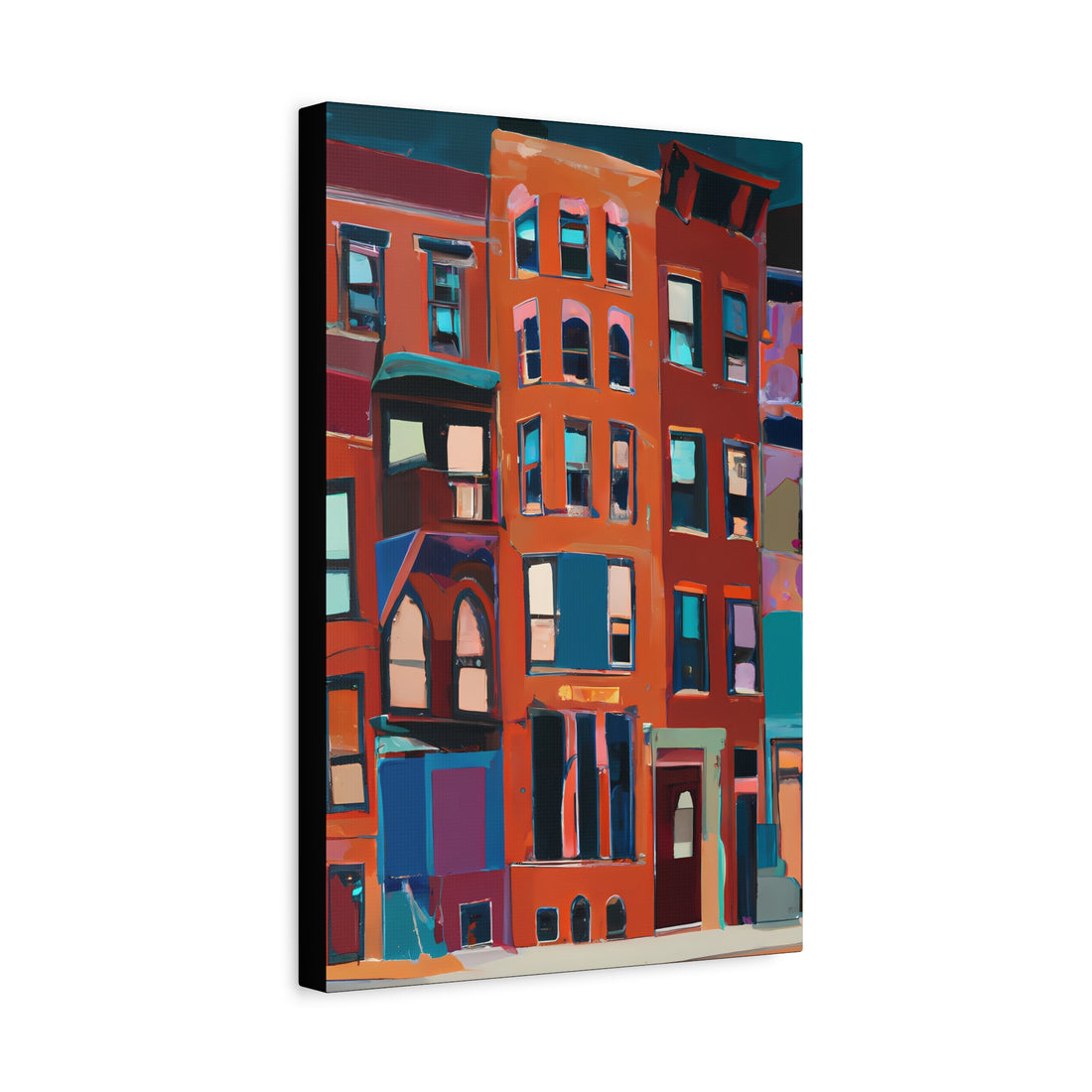 City Life 1, Living Series | Canvas Wall Art