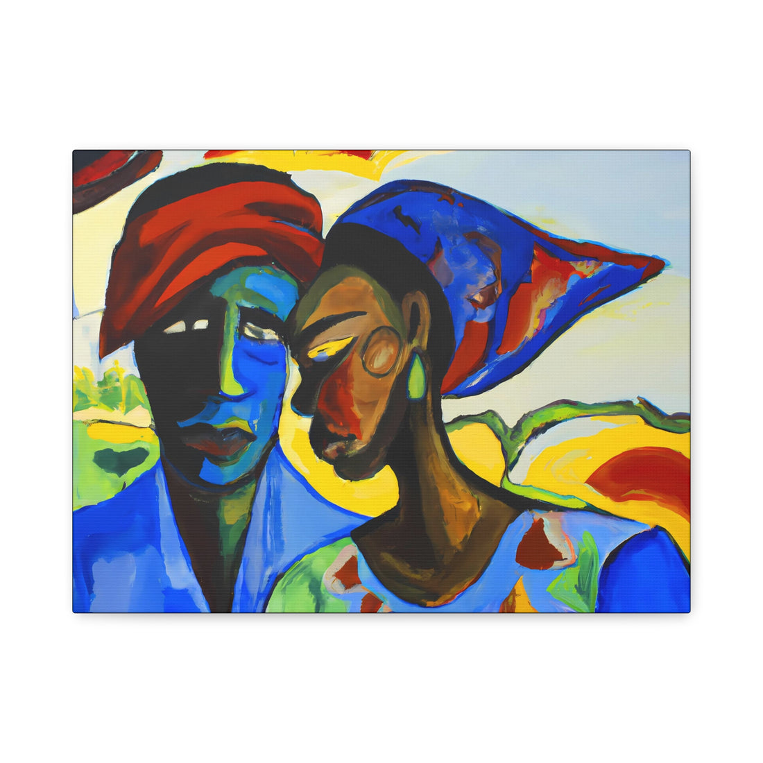 Mosaic, Over the Sofa | Horizontal CANVAS Art