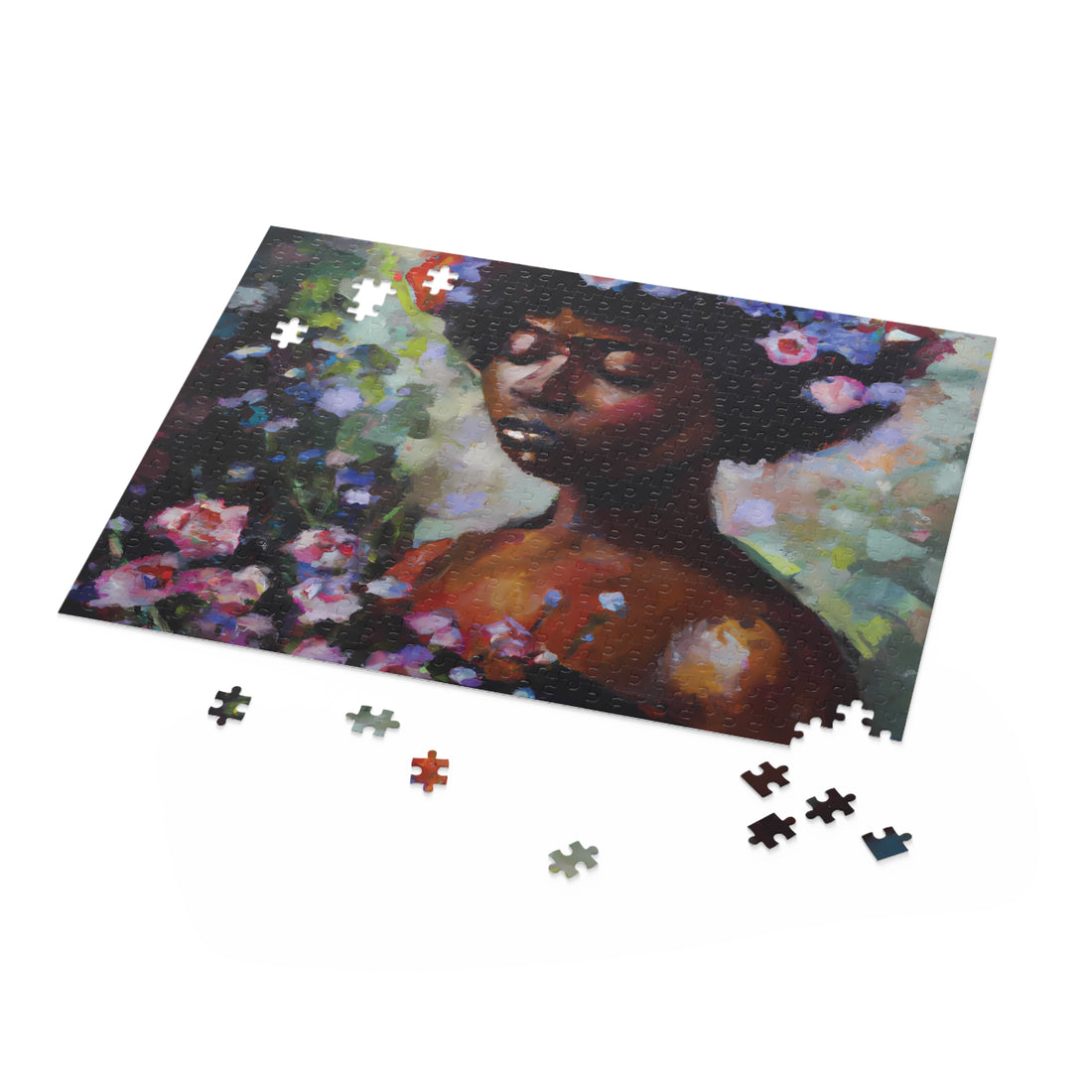 Afro Purple Puzzle, 120, 252, 500 Piece