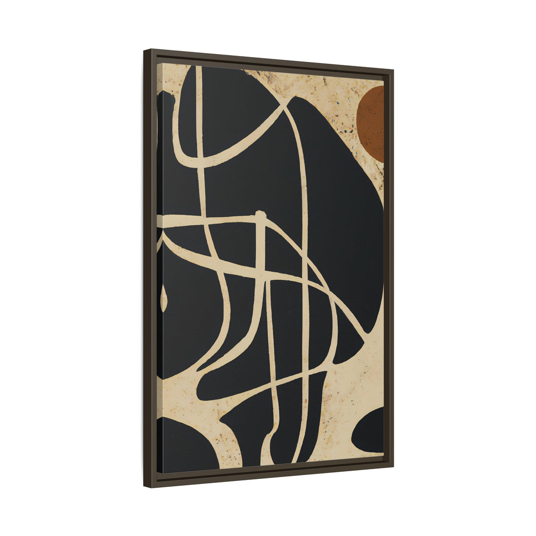 Risen Modern Art, Fluid Series | Framed Canvas Wall Art