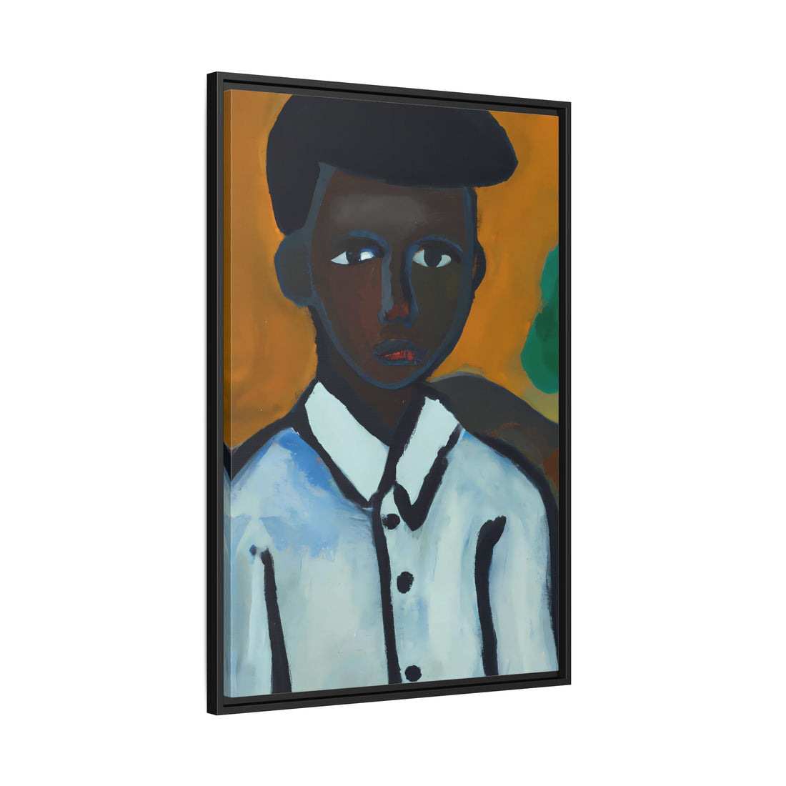 Grant, Folk Series | Framed Canvas Wall Art