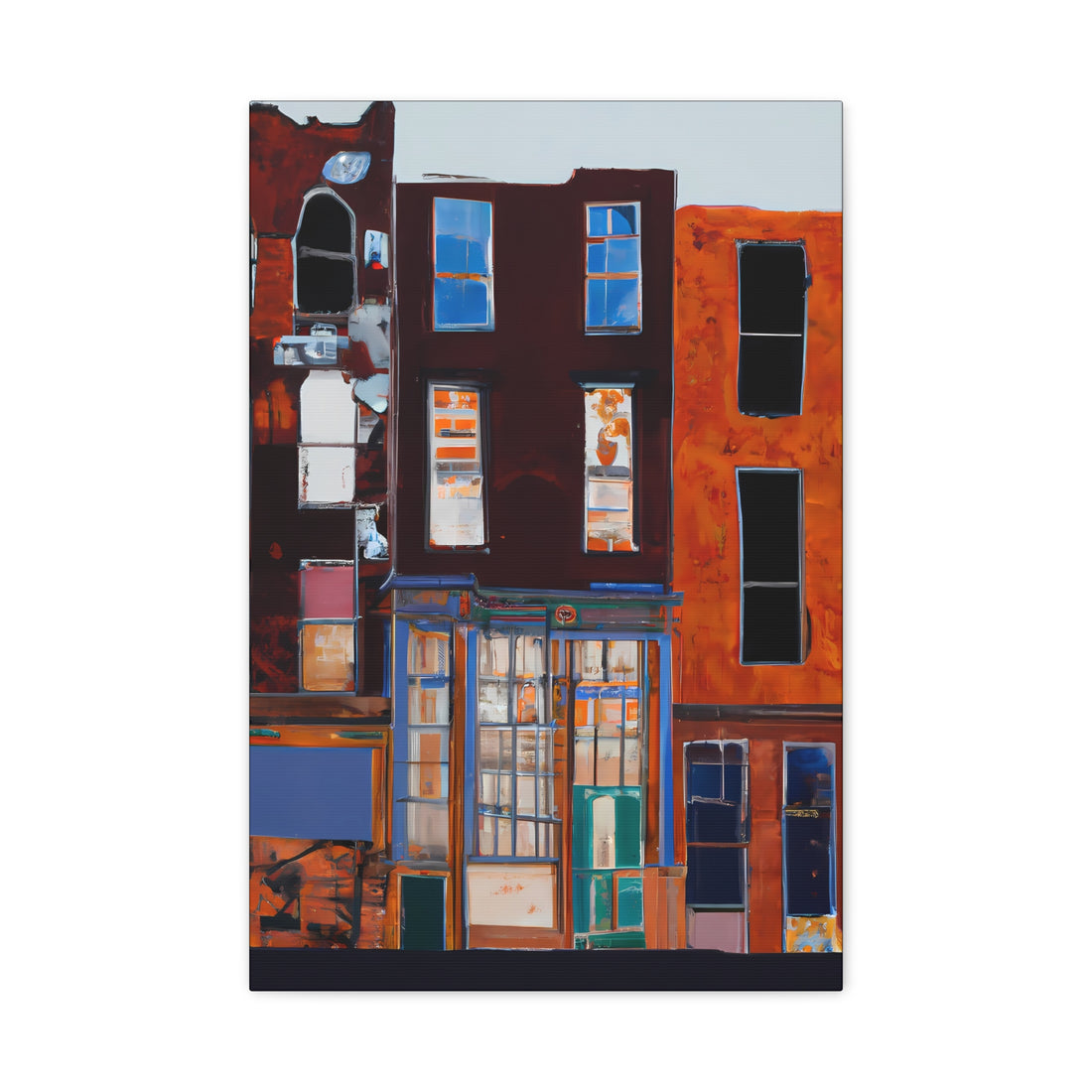 RedLined 1, Living Series | Canvas Wall Art