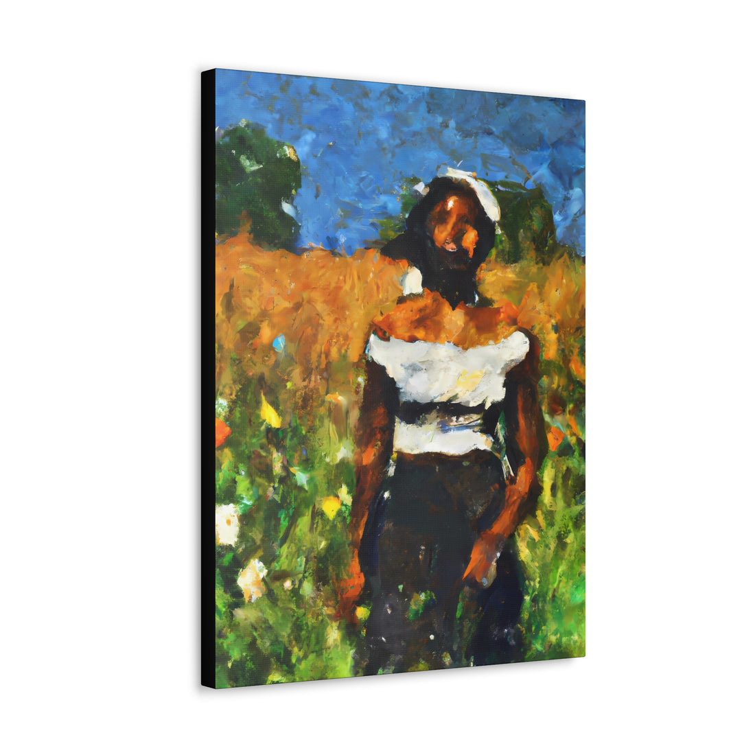 Lady 1, Cottage Series CANVAS Gallery Wrap