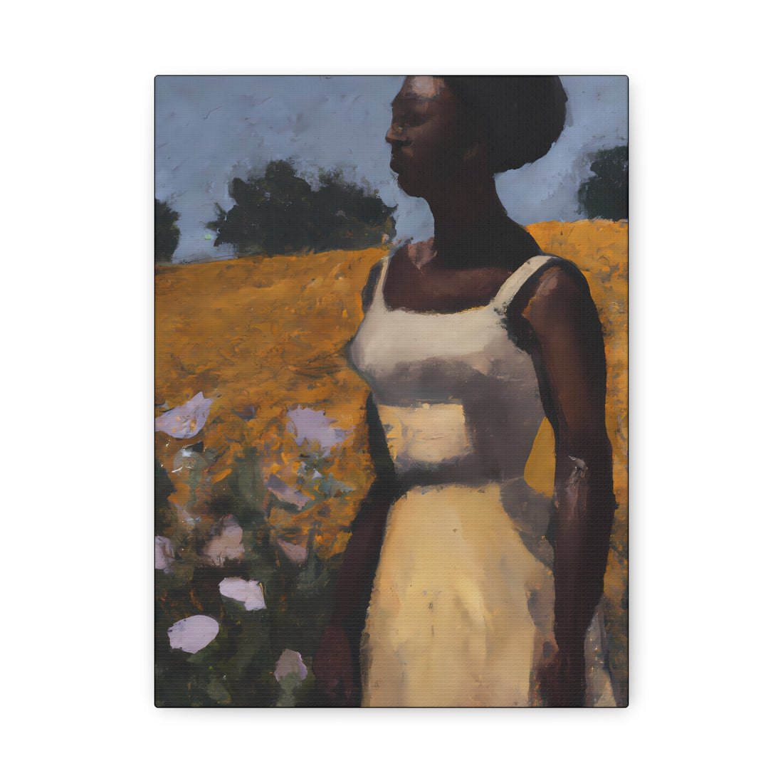 Lady 7, Cottage Series CANVAS Wall Art