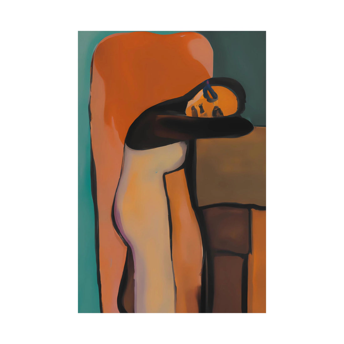 Rest 1, Fluid Series | Poster Print