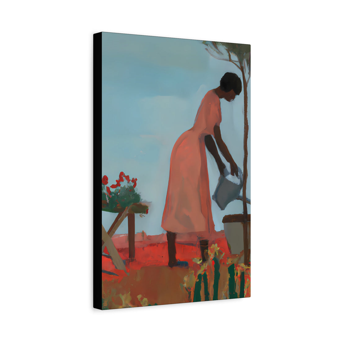 Watering, Land Series | Canvas Wall Art