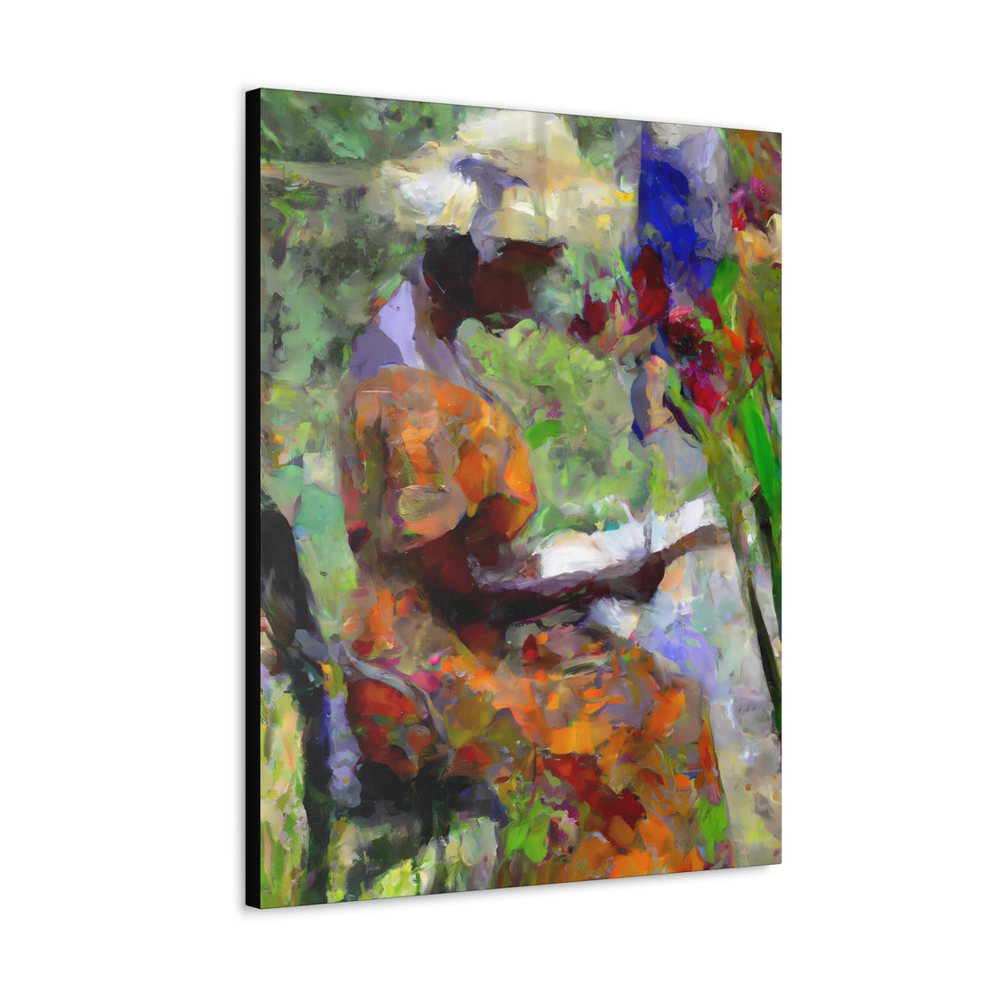 Botanical Garden Cottage Series, CANVAS wall art