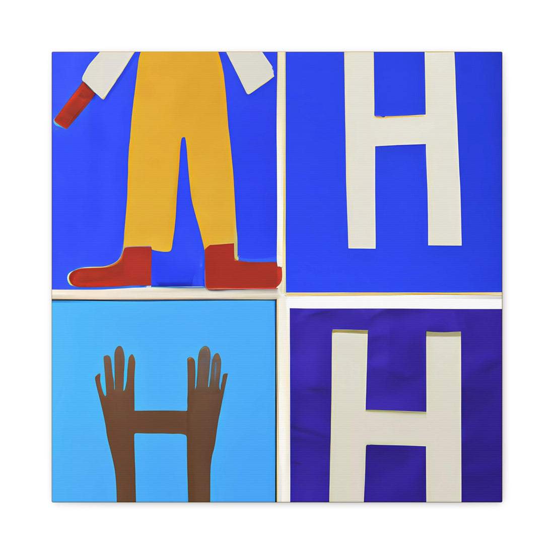 Collage H, Kids Series | Canvas Wall Art