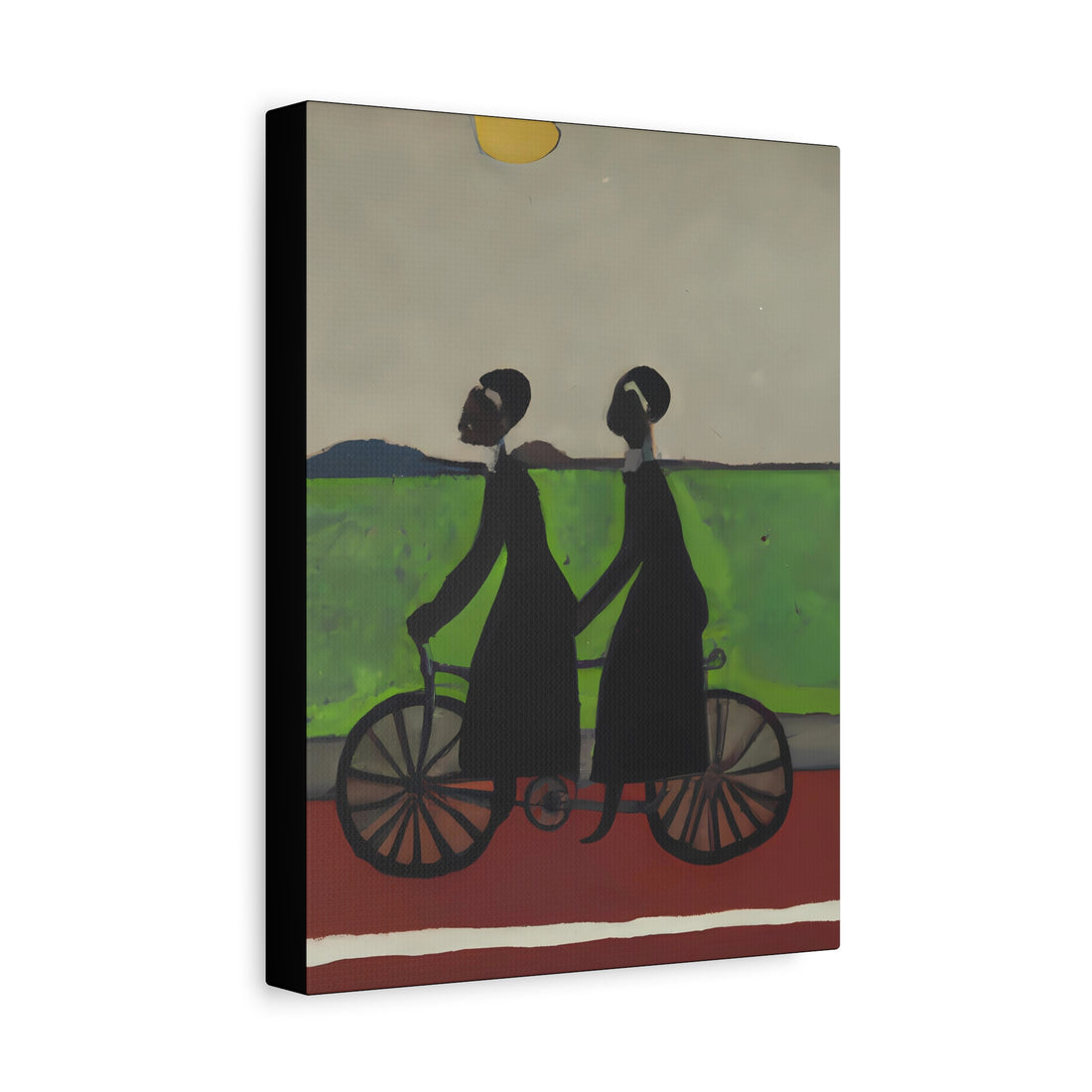 Double Ride Folk Art Series, CANVAS wall art