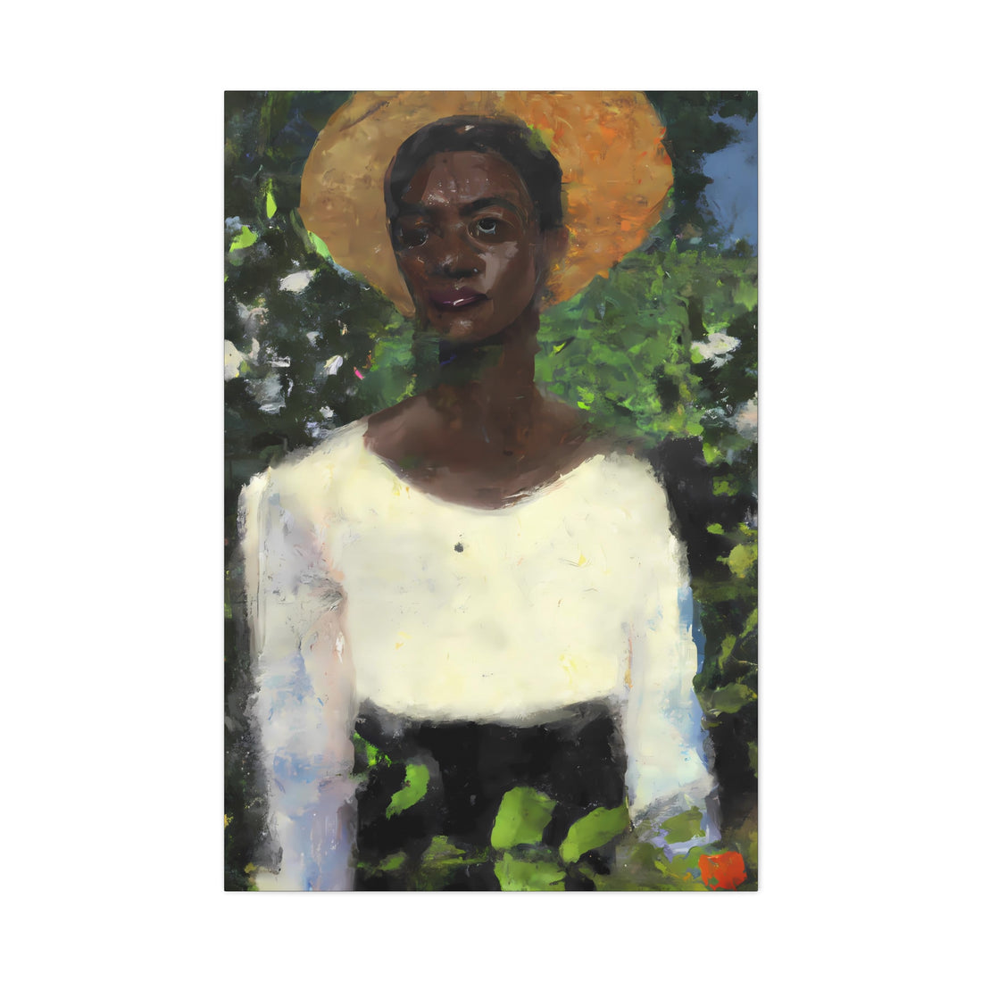 Lady 2, Cottage Series CANVAS Wall Art