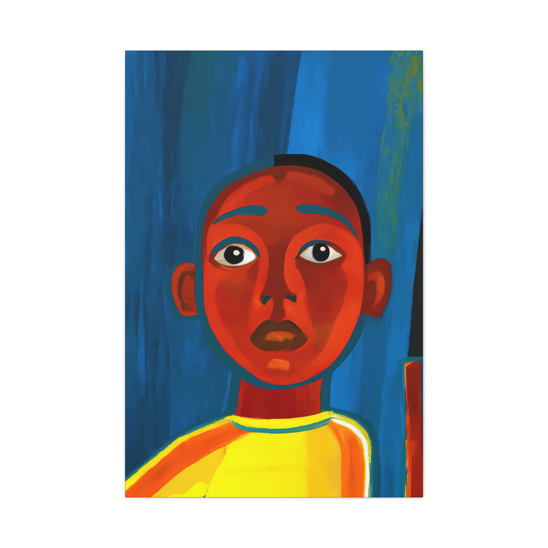 Lee, Folk Art Series | CANVAS Wall Art