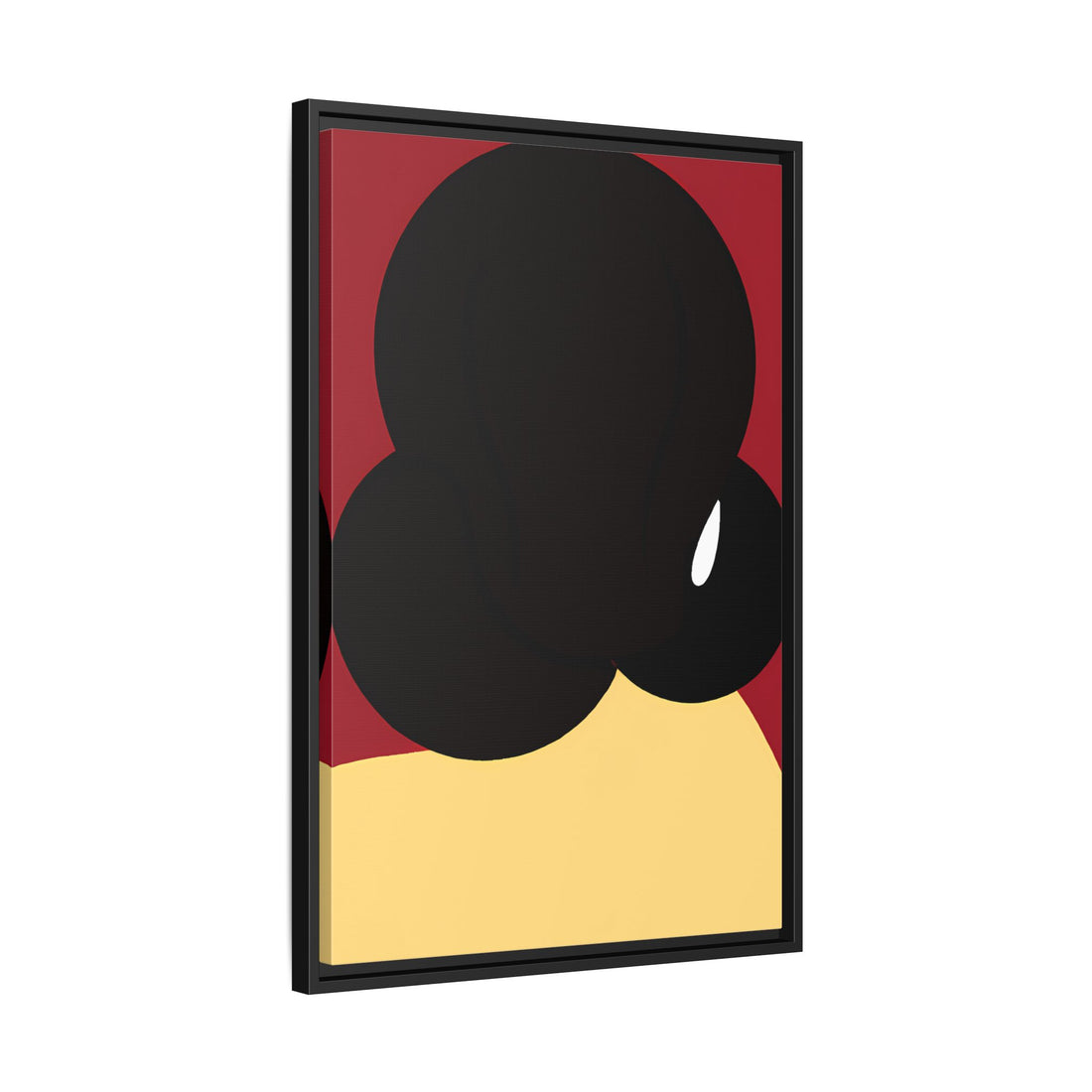 The Bun, Black Beauty Series | Framed Canvas Wall Art