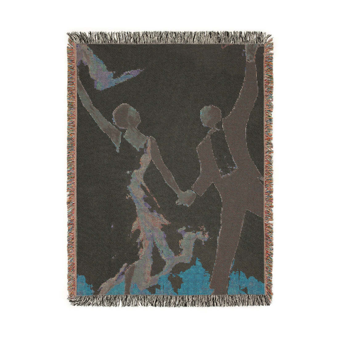 Jumping The Broom, Artist Tapestry | Woven Blanket