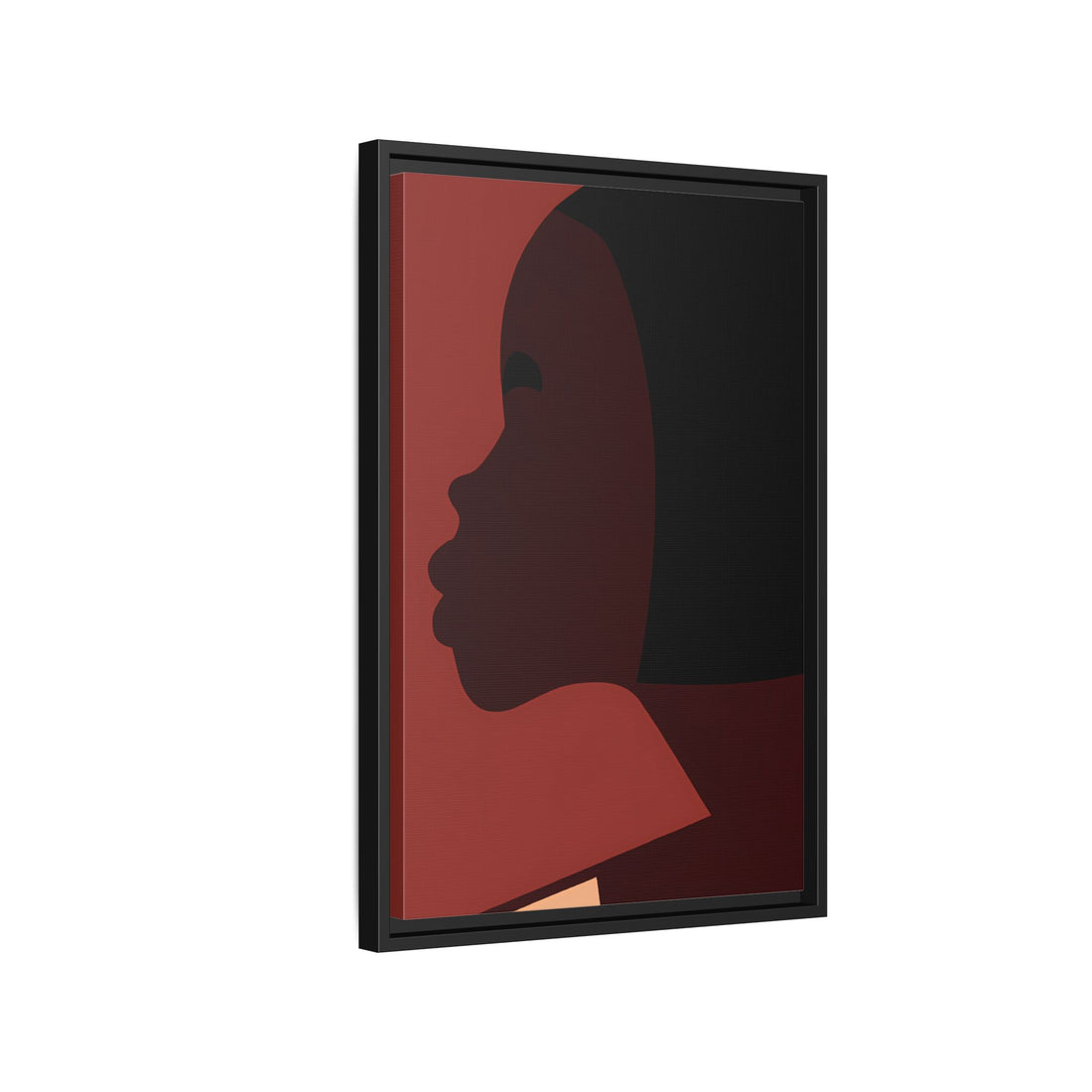 The Bob, Black Beauty Series | Framed Canvas Wall Art