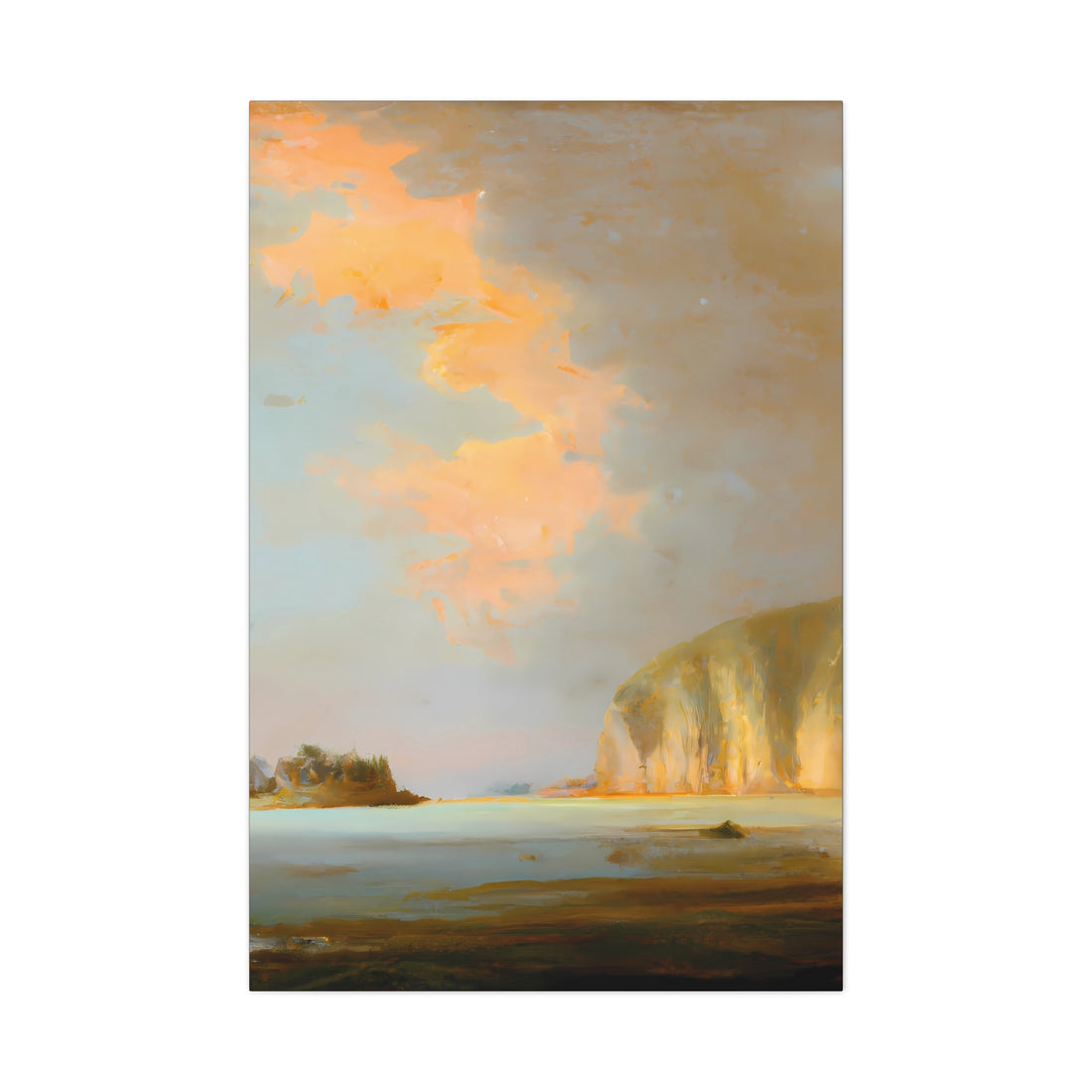 Sunrise, Seascape Art Series | Canvas Wall Art