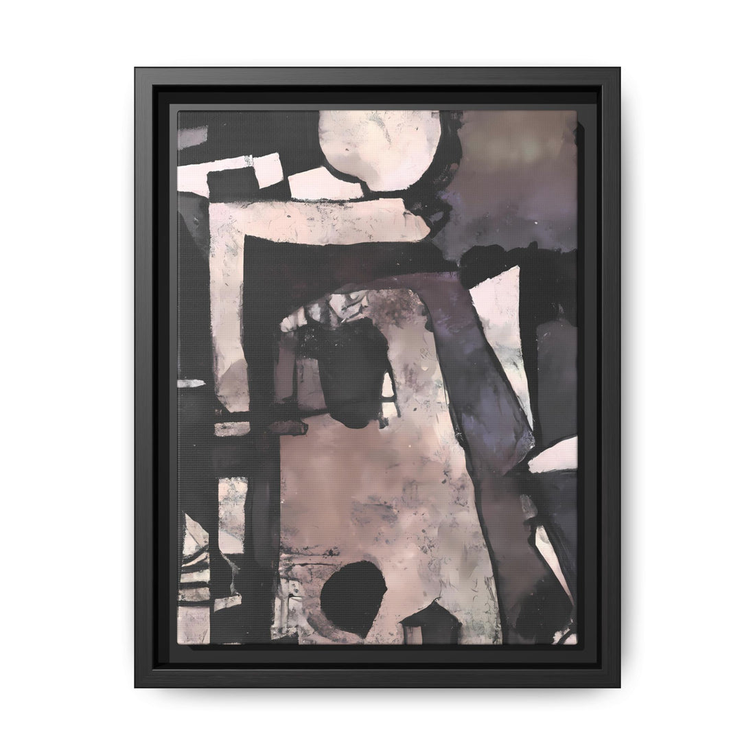 Fatherly Love, Abstract Series | Framed Canvas Art
