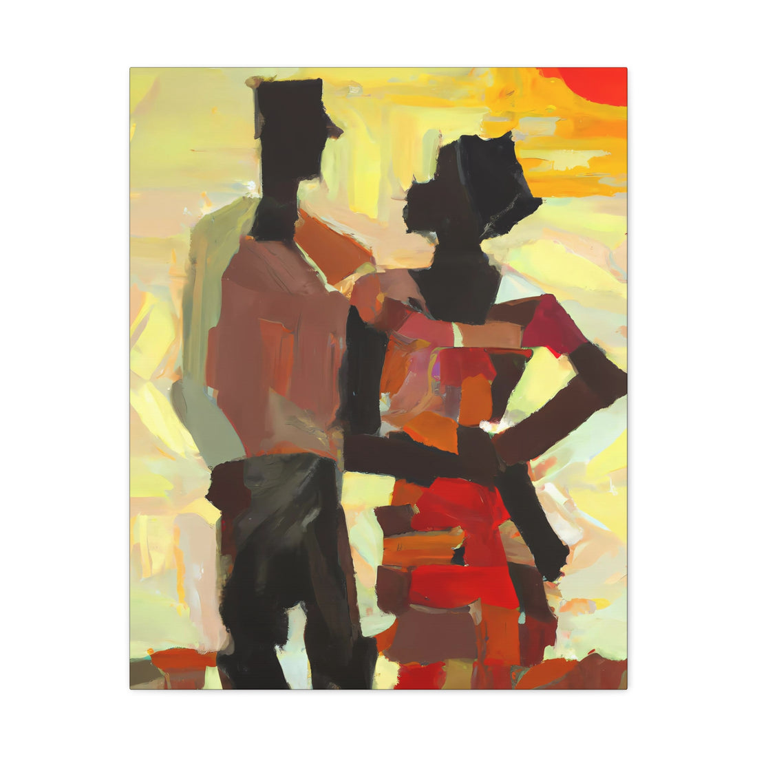 SunLight, Black Love Series | CANVAS Gallery Wrap