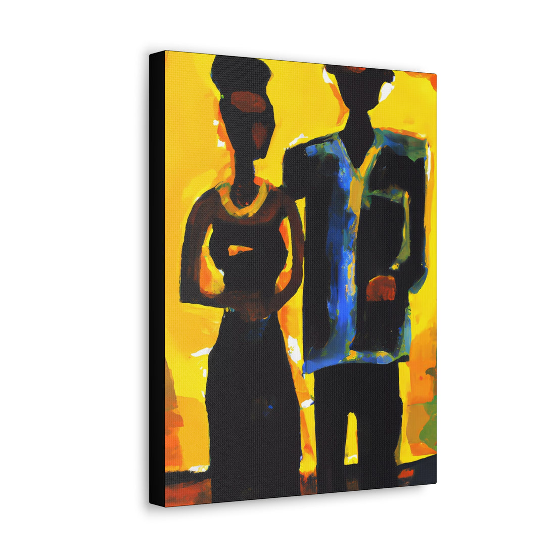 Evening Out, Black Love Series | CANVAS Gallery Wrap