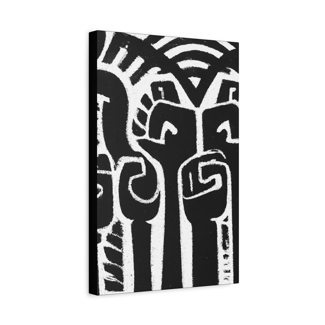 Hands Up 4, Contrast Series | Canvas Wall Art